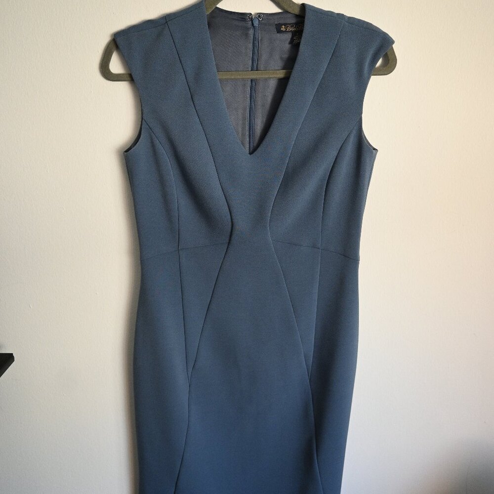 Brooks Brothers Suiting Dress – Medium/Slate Blue – Size 4
